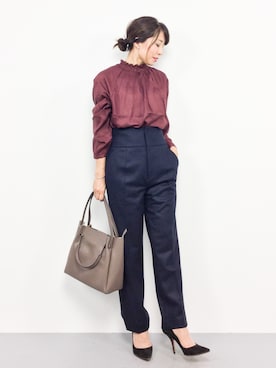 RINAさん（レディース・160cm）の秋コーディネート