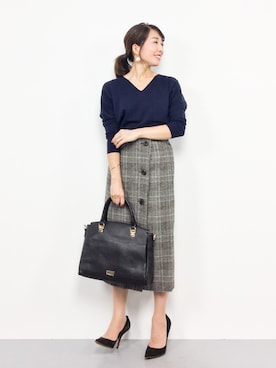 RINAさん(レディース・160cm)の秋コーディネート