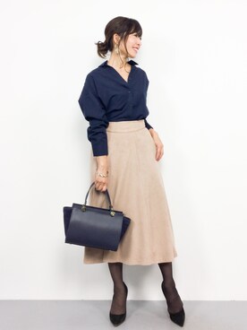 RINAさん（レディース・160cm）の秋コーディネート