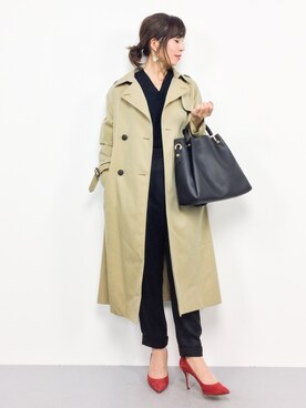 RINAさん（レディース・160cm）の秋コーディネート
