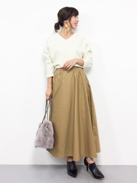 RINAさん（レディース・160cm）の秋コーディネート