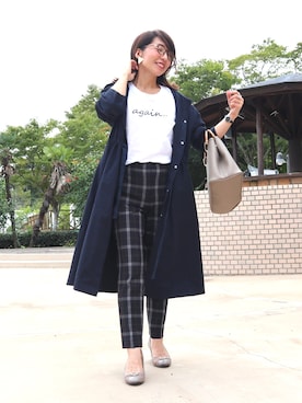 RINAさん（レディース・160cm）の秋コーディネート