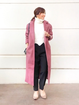 RINAさん（レディース・160cm）の秋コーディネート