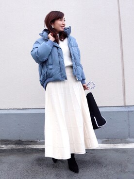 RINAさん（レディース・160cm）の冬コーディネート