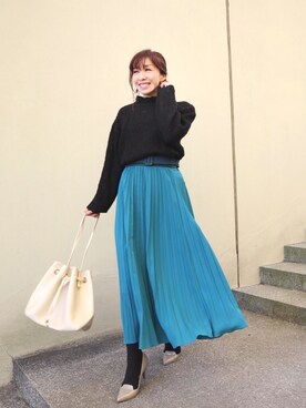 RINAさん（レディース・160cm）の冬コーディネート