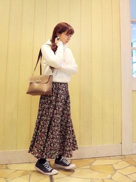 RINAさん(レディース・160cm)の冬コーディネート