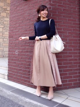 RINAさん(レディース・160cm)の冬コーディネート