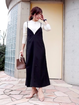 RINAさん（レディース・160cm）の冬コーディネート