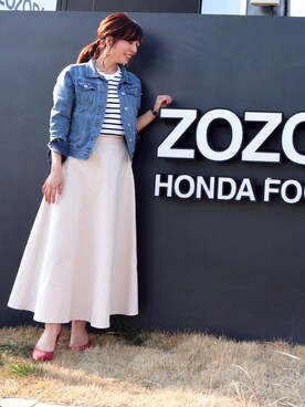 RINAさん（レディース・160cm）の春コーディネート