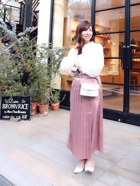 RINAさん（レディース・160cm）の春コーディネート