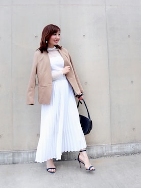 RINAさん（レディース・160cm）の春コーディネート