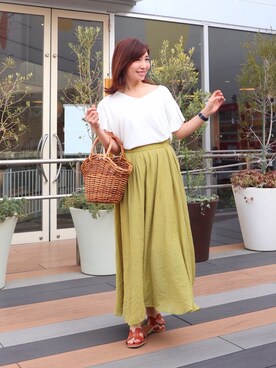 RINAさん(レディース・160cm)の春コーディネート