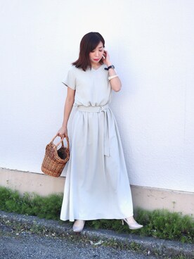 RINAさん(レディース・160cm)の春コーディネート