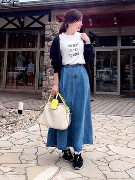 RINAさん(レディース・160cm)の春コーディネート