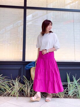 RINAさん（レディース・160cm）の春コーディネート