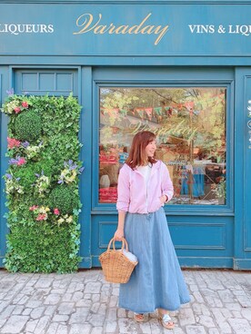 RINAさん(レディース・160cm)の夏コーディネート