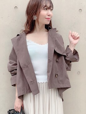 RINAさん(レディース・160cm)の秋コーディネート