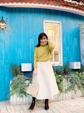 RINAさん(レディース・160cm)の冬コーディネート