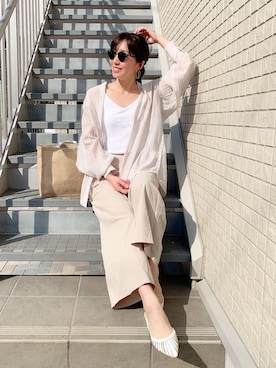 RINAさん（レディース・160cm）の春コーディネート