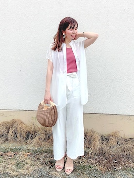 RINAさん（レディース・160cm）の夏コーディネート
