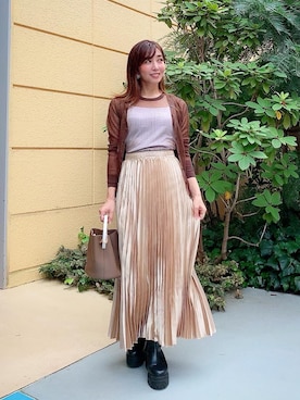 RINAさん（レディース・160cm）の秋コーディネート