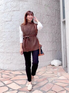 RINAさん（レディース・160cm）の秋コーディネート