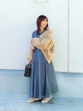 RINAさん（レディース・160cm）の春コーディネート