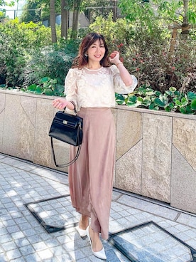 RINAさん（レディース・160cm）の春コーディネート