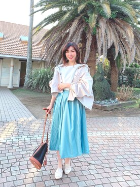 RINAさん（レディース・160cm）の春コーディネート