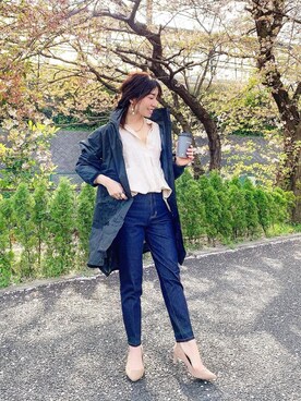 RINAさん（レディース・160cm）の春コーディネート