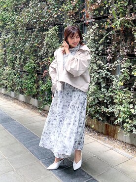RINAさん(レディース・160cm)の春コーディネート