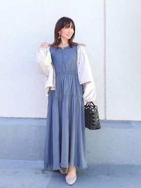 RINAさん（レディース・160cm）の春コーディネート
