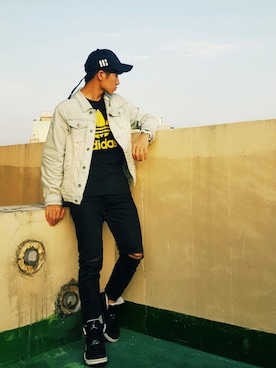「airjordan5」｜YOYOさん（メンズ・170cm）の春コーディネート