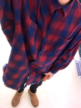 万次郎さん（メンズ・172cm）の春コーディネート