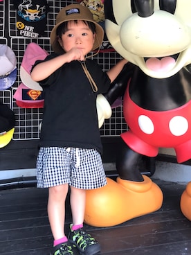 yu-さん（キッズ・90cm）の夏コーディネート