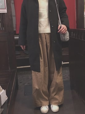 みどりさん（レディース・160cm）の冬コーディネート