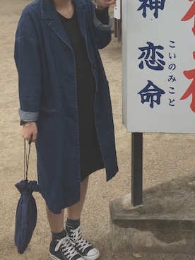 「MODE ROBE（モードローブ）のアイテム（ブレスレット）」を使った、みどりさん（レディース・160cm）の春コーディネート