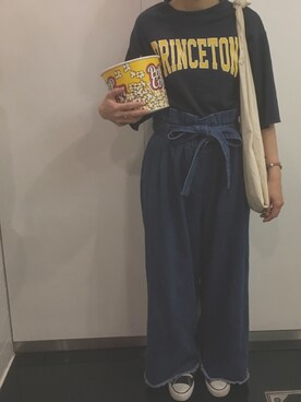 「MODE ROBE（モードローブ）のアイテム（ブレスレット）」を使った、みどりさん（レディース・160cm）の夏コーディネート