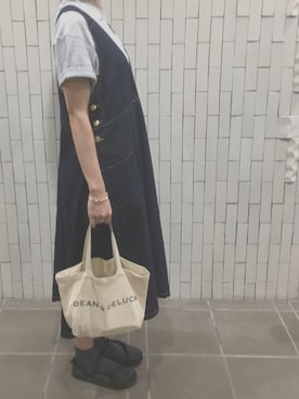 「MODE ROBE（モードローブ）のアイテム（ブレスレット）」を使った、みどりさん（レディース・160cm）の夏コーディネート