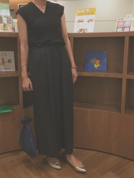 「MODE ROBE（モードローブ）のアイテム（ブレスレット）」を使った、みどりさん（レディース・160cm）の秋コーディネート