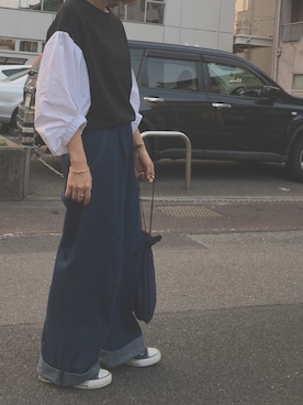 みどりさん(レディース・160cm)の秋コーディネート