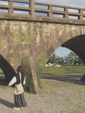 「CONVERSE（コンバース）のCONVERSE コンバース ジャック パーセル / JACK PURCEL（スニーカー）」を使った、みどりさん（レディース・160cm）の春コーディネート