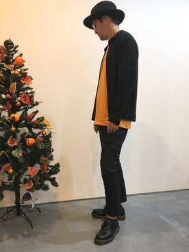 「Detail（ディテール）のアイテム」を使った、マギーさん（メンズ・174cm）の秋コーディネート