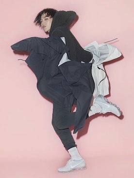 「BIGBANG」｜名無氏さん（メンズ・173cm・10代）の春コーディネート