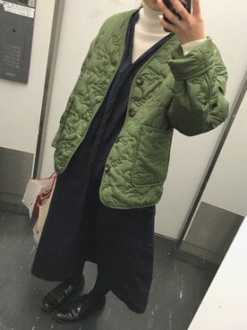 uさん（レディース・151cm）の冬コーディネート