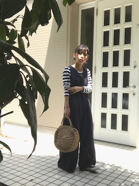 「CONVERSE（コンバース）のCONVERSE ALL STAR　ハイカットスニーカー（スニーカー）」を使った、uさん（レディース・152cm）の春コーディネート