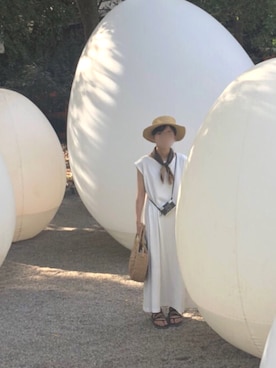 uさん（レディース・152cm）の夏コーディネート