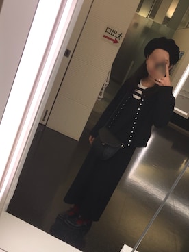 「conges payes ADIEU TRISTESSE（コンジェ ペイエ アデュートリステス）のアイテム」を使った、uさん（レディース・152cm）の秋コーディネート