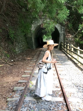 uさん（レディース・152cm）の夏コーディネート