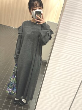 uさん（レディース・152cm）の秋コーディネート